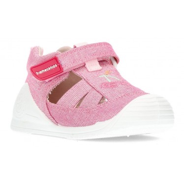 BIOMECANICS CANVAS SANDALS BABY 212213 FUCSIA