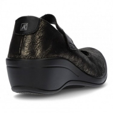 ARCOPEDICO ELASTIC WEDGE MANOLETINES W BLACK