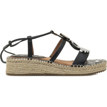 SANDÁLIAS MARIAMARE ALGODÃO 68253 BLACK