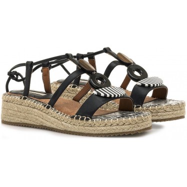 SANDÁLIAS MARIAMARE ALGODÃO 68253 BLACK