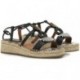 SANDÁLIAS MARIAMARE ALGODÃO 68253 BLACK