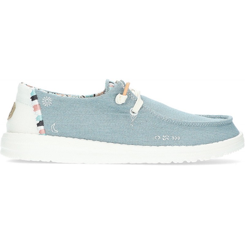 SAPATOS DUDE WENDY BOHO LIGHT_DENIM