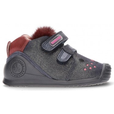 BIOMECÂNICA BABY GIRL CAT ANKLE BOOTS AZUL