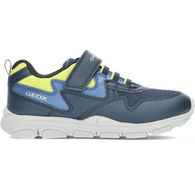 ESPORTES GEOX J TORQUE J267NA NAVY_LIME