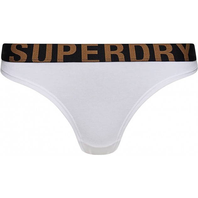 CURTA SUPERDRY W3110354A CURTA DE BIQUINI WHITE