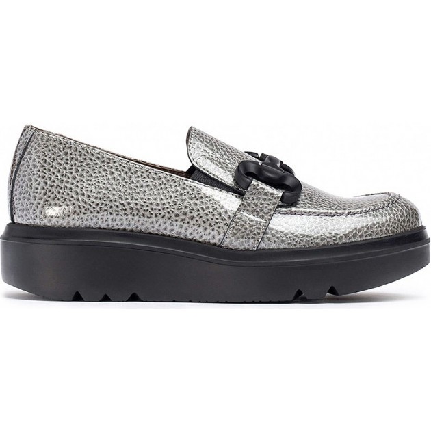 MOCASSINOS WONDERS CARIBOU A-2821 GRIS