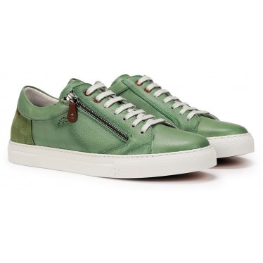 SAPATOS INDIANOS FLUCHES MASCULINOS F1410 VERDE