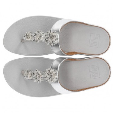 SANDÁLIAS FITFLOP GALAXY TOE-THONGS SILVER