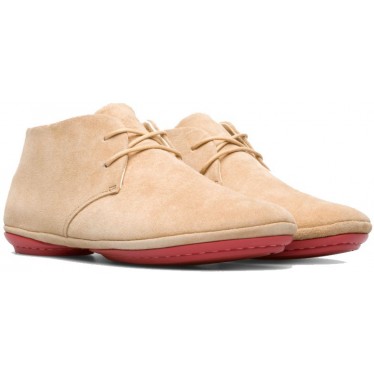 CAMPER RIGHT NINA ANKLE BOOTS K400221 BEIGE