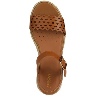 SANDÁLIAS GEOX D45SRA COGNAC