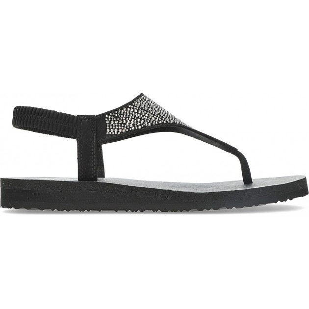 SANDÁLIA SKECHERS MEDITAÇÃO LUA NOVA 32919 BLACK SANDÁLIA SKECHERS MEDITAÇÃO LUA NOVA 32919 BLACK