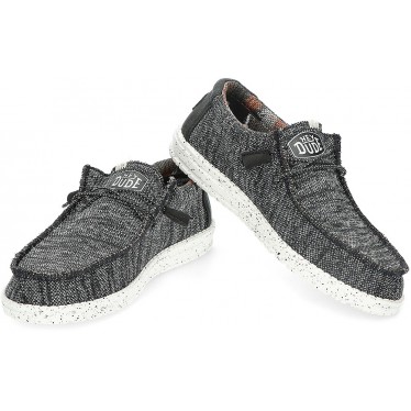 MOCASSINOS DUDE WALLYSOX BLACK