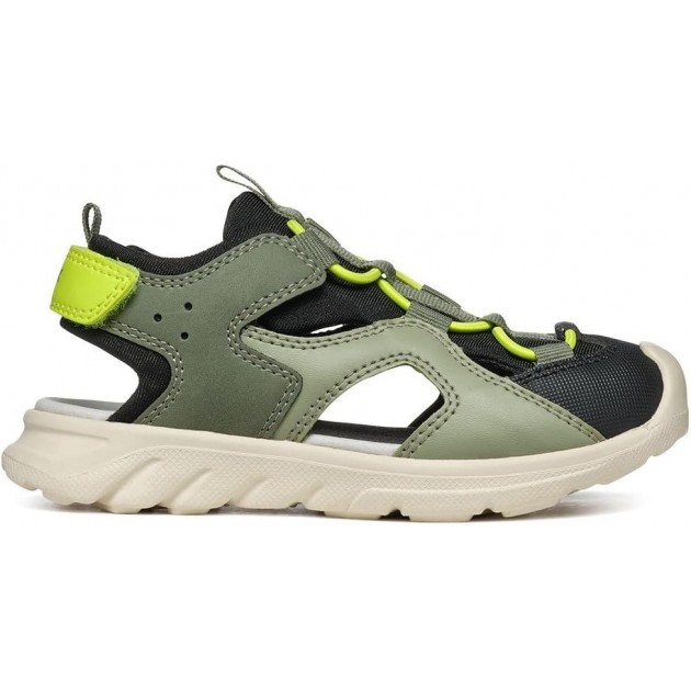 SANDÁLIAS GEOX J45F1E MILITARY SANDÁLIAS GEOX J45F1E MILITARY