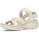 Sandálias Skechers Go Walk Arch Fit 140808 NATURAL