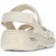Sandálias Skechers Go Walk Arch Fit 140808 NATURAL