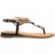 Gioseppo 72028 Sandálias Nyssa com strass NEGRO