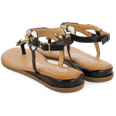 Gioseppo 72028 Sandálias Nyssa com strass NEGRO