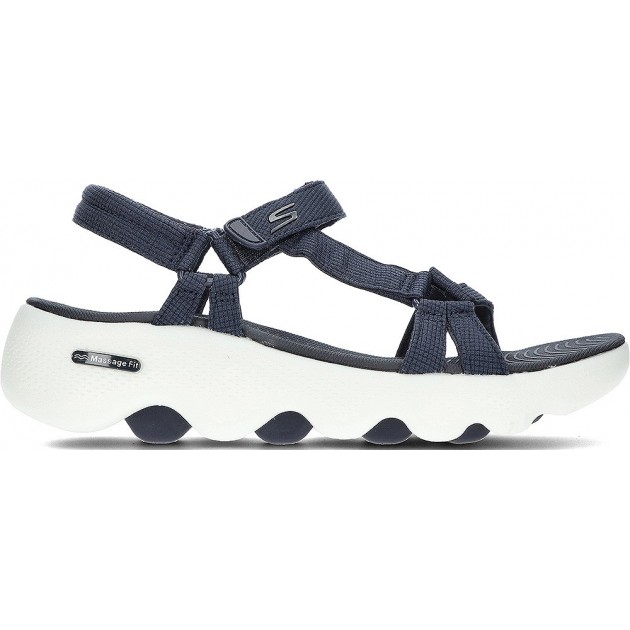 Sandália Skechers Go Walk Massage Fit 140654 NAVY Sandália Skechers Go Walk Massage Fit 140654 NAVY
