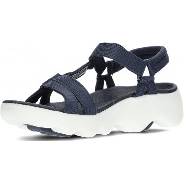 Sandália Skechers Go Walk Massage Fit 140654 NAVY