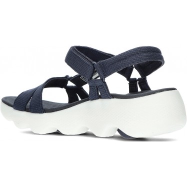 Sandália Skechers Go Walk Massage Fit 140654 NAVY