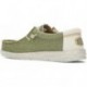 DUDE WALLY COASTLINE JUTE LOAFERS OLIVE