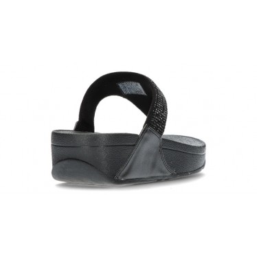 SANDÁLIAS FITFLOP ENFEITADAS COM CRISTAL LULU BLACK