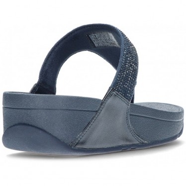 SANDÁLIAS FITFLOP ENFEITADAS COM CRISTAL LULU NAVY