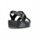 SANDÁLIAS FITFLOP LULU CRISTAL CORREIA COSTAS NEGRO