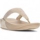 SANDÁLIAS FITFLOP ENFEITADAS COM CRISTAL LULU BEIGE