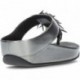 Sandálias metálicas com miçangas FitFlop HI7 Rumba PEWTER_BLACK