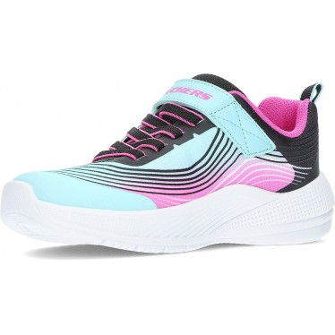 Tênis Skechers 303575L Microspec Advance AQUA