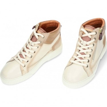 Sapato de cano alto feminino PIKOLINOS Riells W4Z8584C2 NATA