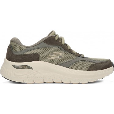 Tênis masculino SKECHERS Archfit 232702 OLIVE