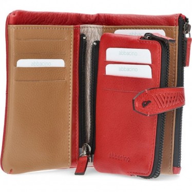 CARTEIRA ABBACINO 71104 ROJO