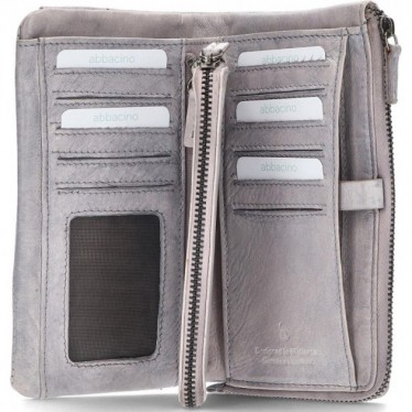 Carteira feminina ABBACINO modelo 71073 GRIS