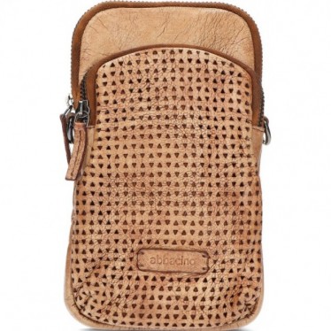 Bolsa de ombro feminina ABBACINO modelo 71057 MARRON