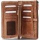 Carteira feminina ABBACINO modelo 71073 MARRON