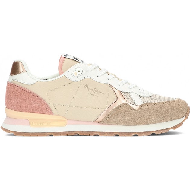 DESPORTIVO PEPE JEANS BRIT MIX W PLS40012 SAND DESPORTIVO PEPE JEANS BRIT MIX W PLS40012 SAND