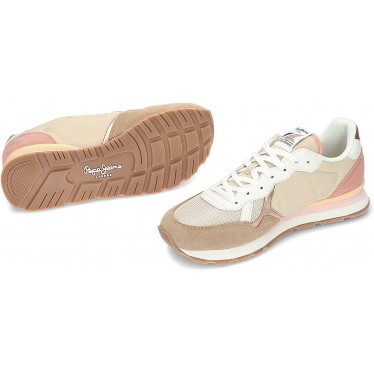 DESPORTIVO PEPE JEANS BRIT MIX W PLS40012 SAND