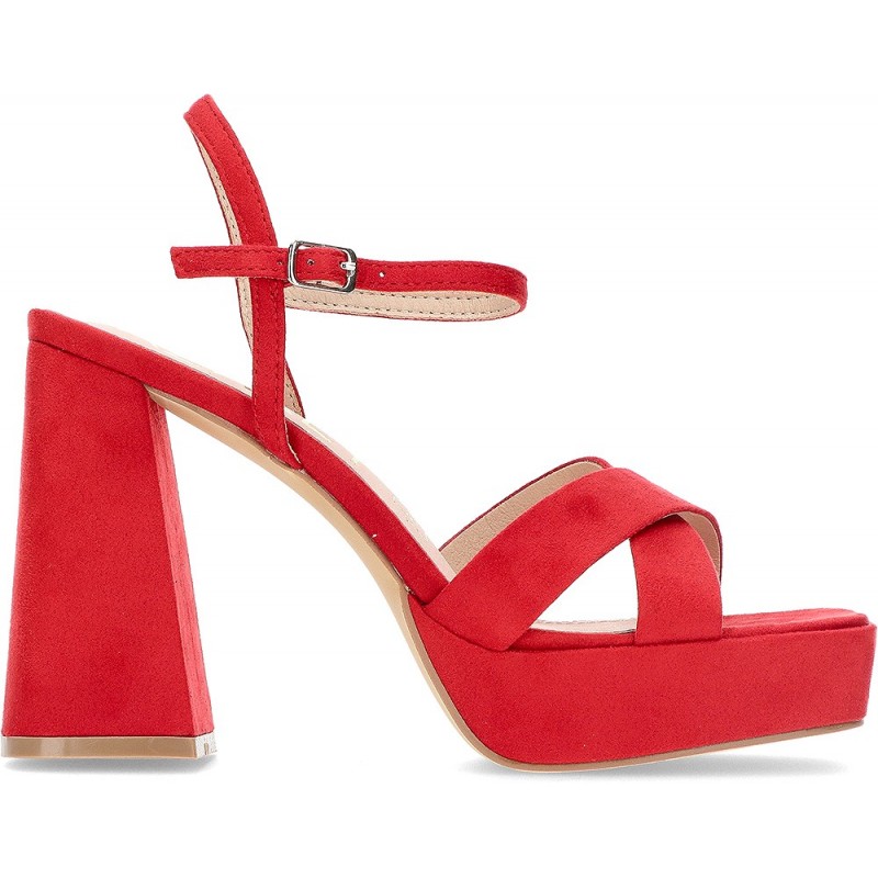 SAPATOS DE SALTO AZAREY 531G122 ROJO