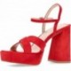 SAPATOS DE SALTO AZAREY 531G122 ROJO