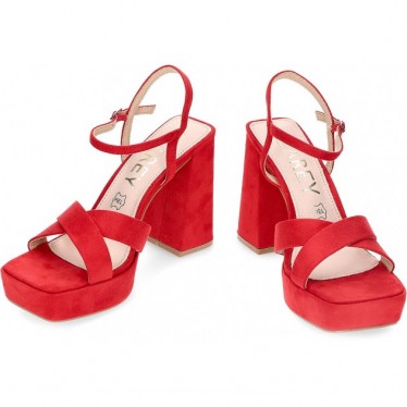 SAPATOS DE SALTO AZAREY 531G122 ROJO