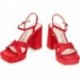 SAPATOS DE SALTO AZAREY 531G122 ROJO