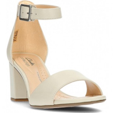 SANDÁLIAS CLARKS DEVAMAE MARFIL