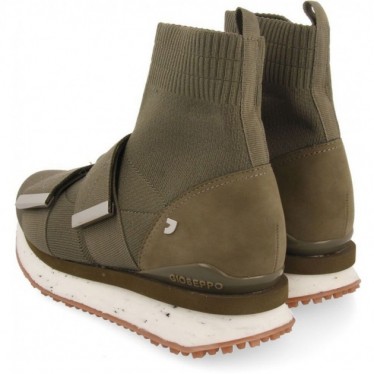 Gioseppo 67734 Tênis tipo meia Elva KAKI