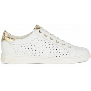 TÊNIS GEOX JAYSEN DECOTE BAIXO D151BB WHITE_GOLD