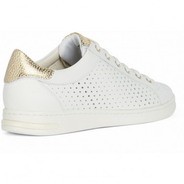 TÊNIS GEOX JAYSEN DECOTE BAIXO D151BB WHITE_GOLD