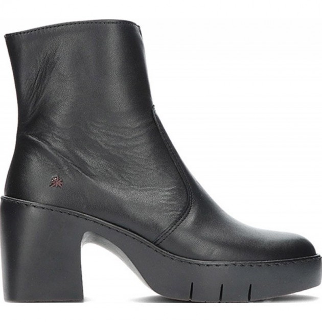 Botins femininos ART modelo 1656 sofia BLACK Botins femininos ART modelo 1656 sofia BLACK