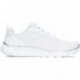Tênis feminino SKECHERS 150206 flex WHITE_SILVER