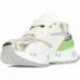 Tênis feminino EXE modelo D19060817 BLANCO